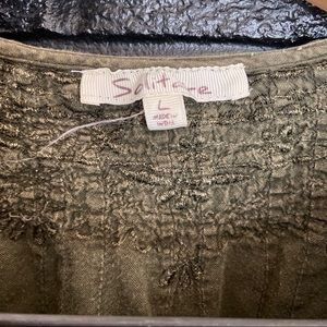 Solitaire Tops - Solitare boho blouse size large Solitaire Tops - Solitare boho blouse size large